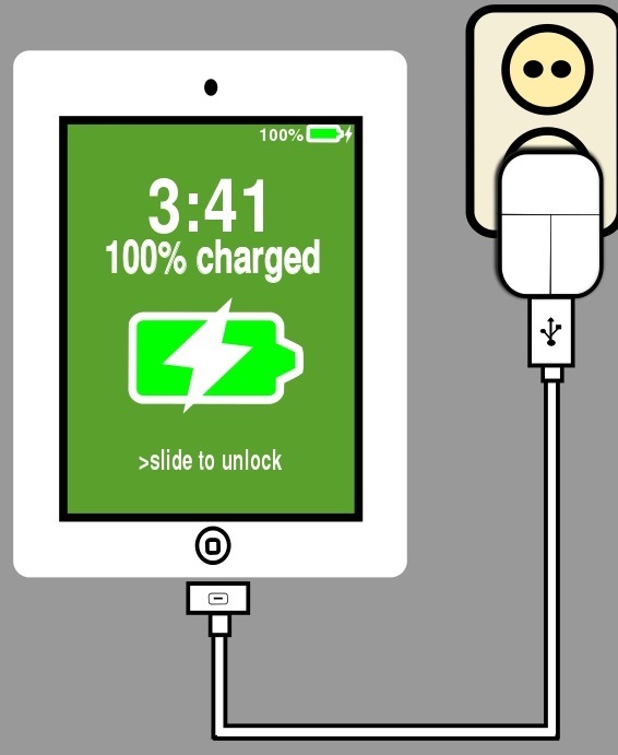 smartphone battery charger